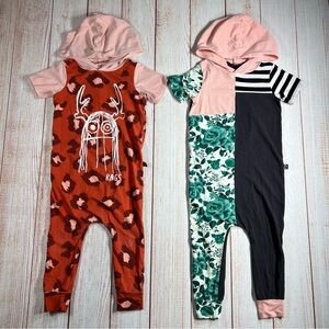 Rags To Raches Toddler Girls Romper Lot Size 3/4